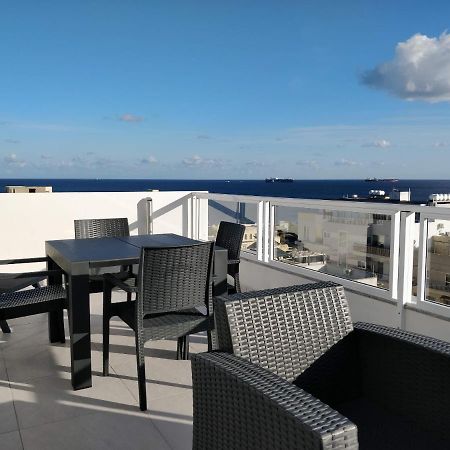 Appartamento Sea View Penthouse With Large Terrace Irom1-1 Marsaskala Esterno foto